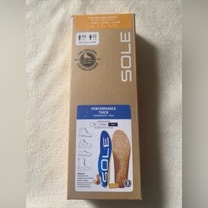Sole Society Performance Thick Insoles - Brown, Blue, White